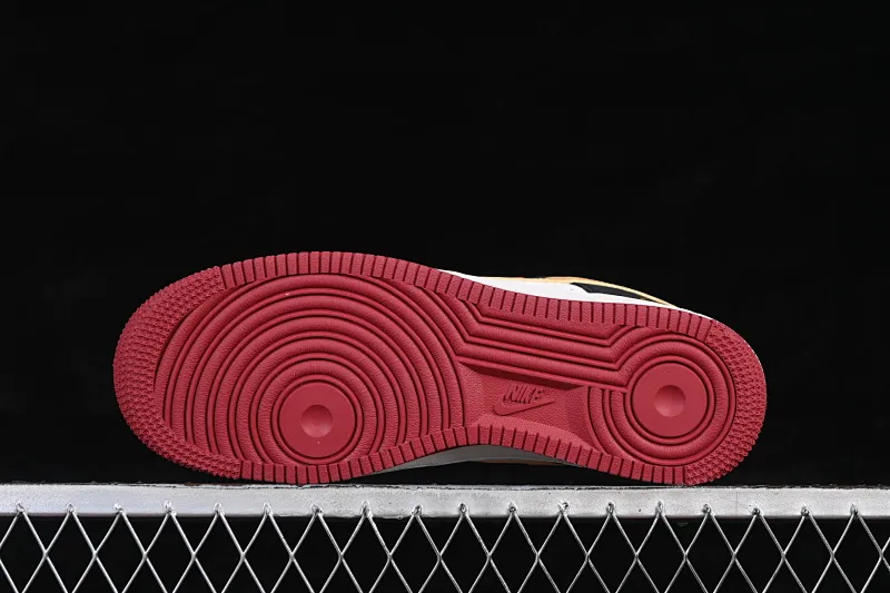 All categories Nk Air Force 1 Air Force series Nk Air Force 1 Low Air Force low top Nike Air Force 1'07 Low Year of the Horse limited edition red, black and gold contrast Air Force 1 low top casual sneakers JP2026-139